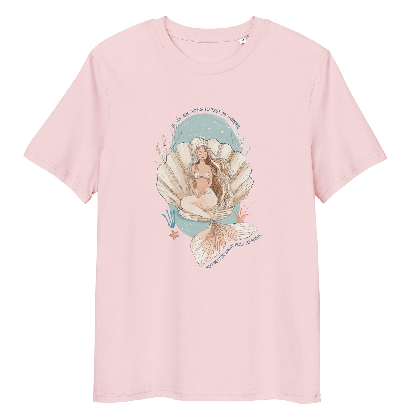 Salinity Swimwear Test My Waters Women’s Organic Cotton T-Shirt T-Shirt