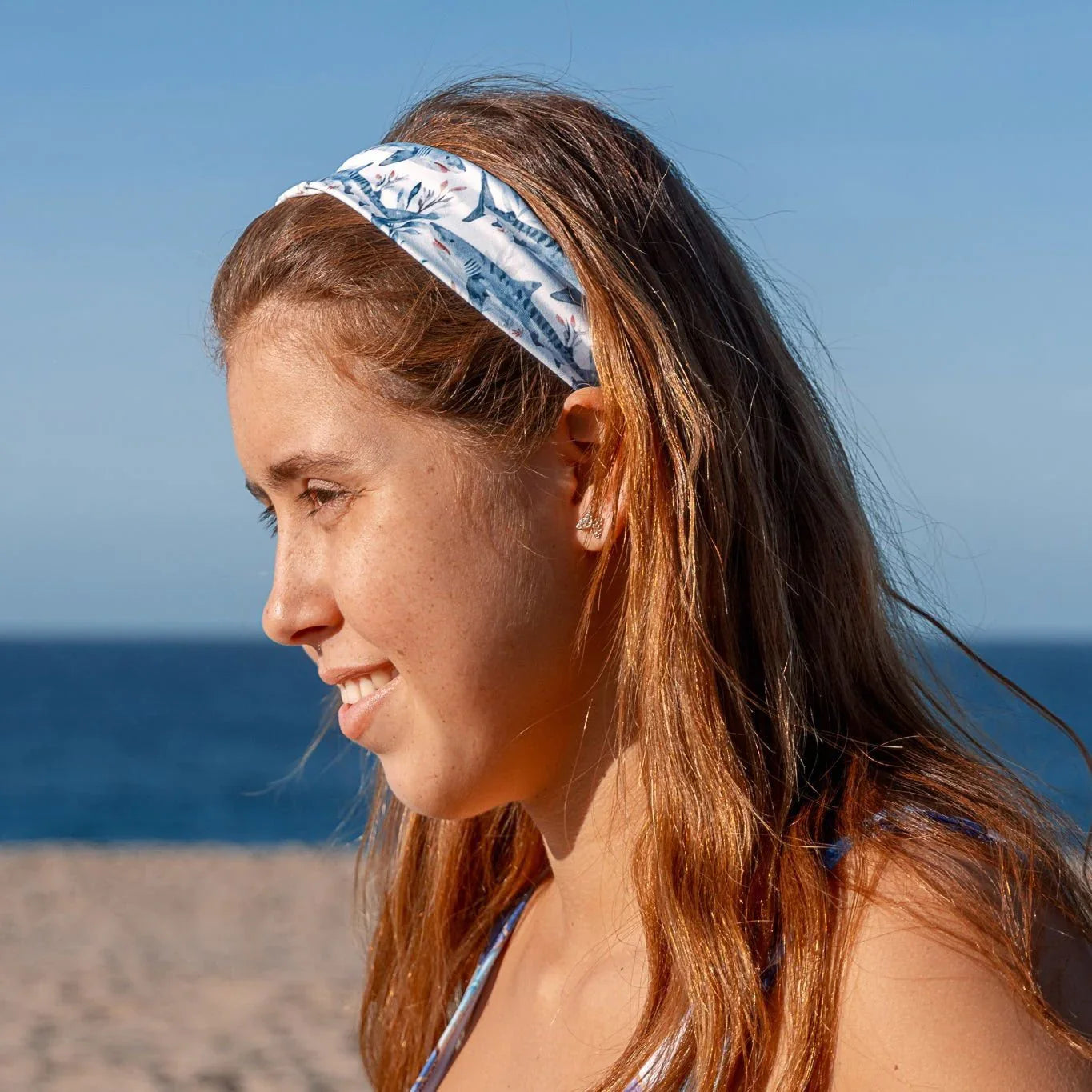 Tiger Shark Bloom Headband - Salinity Swimwear