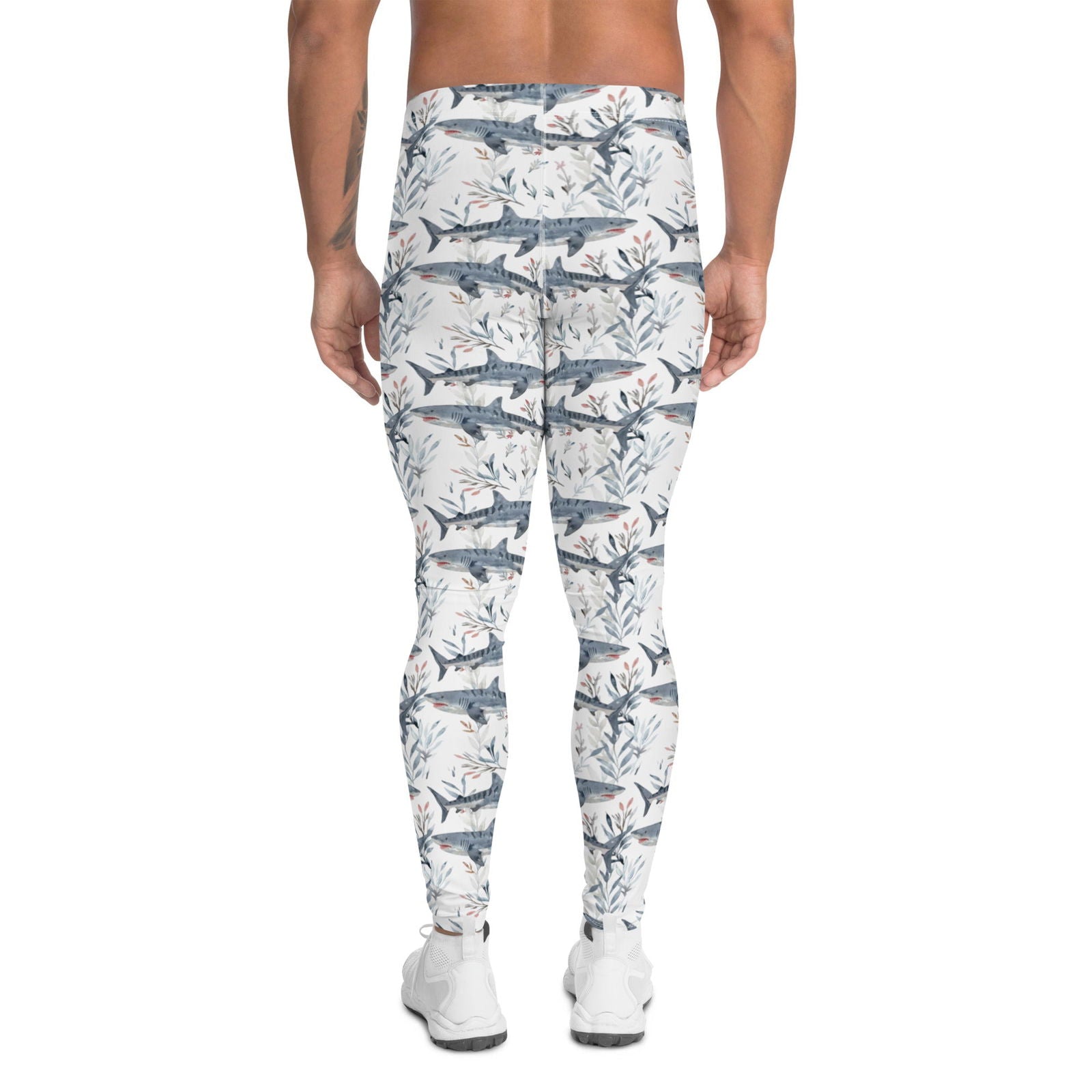 Tiger Shark Bloom Men's Swim Leggings - Salinity Swimwear