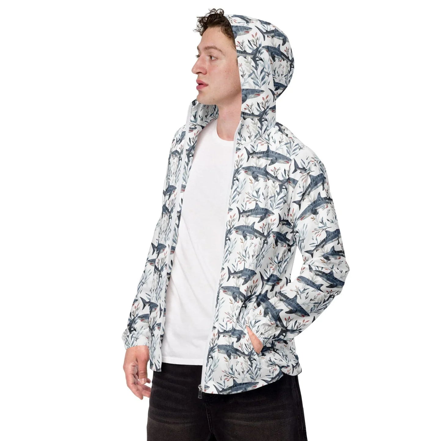 Tiger Shark Bloom Men's Windbreaker - Salinity Swimwear