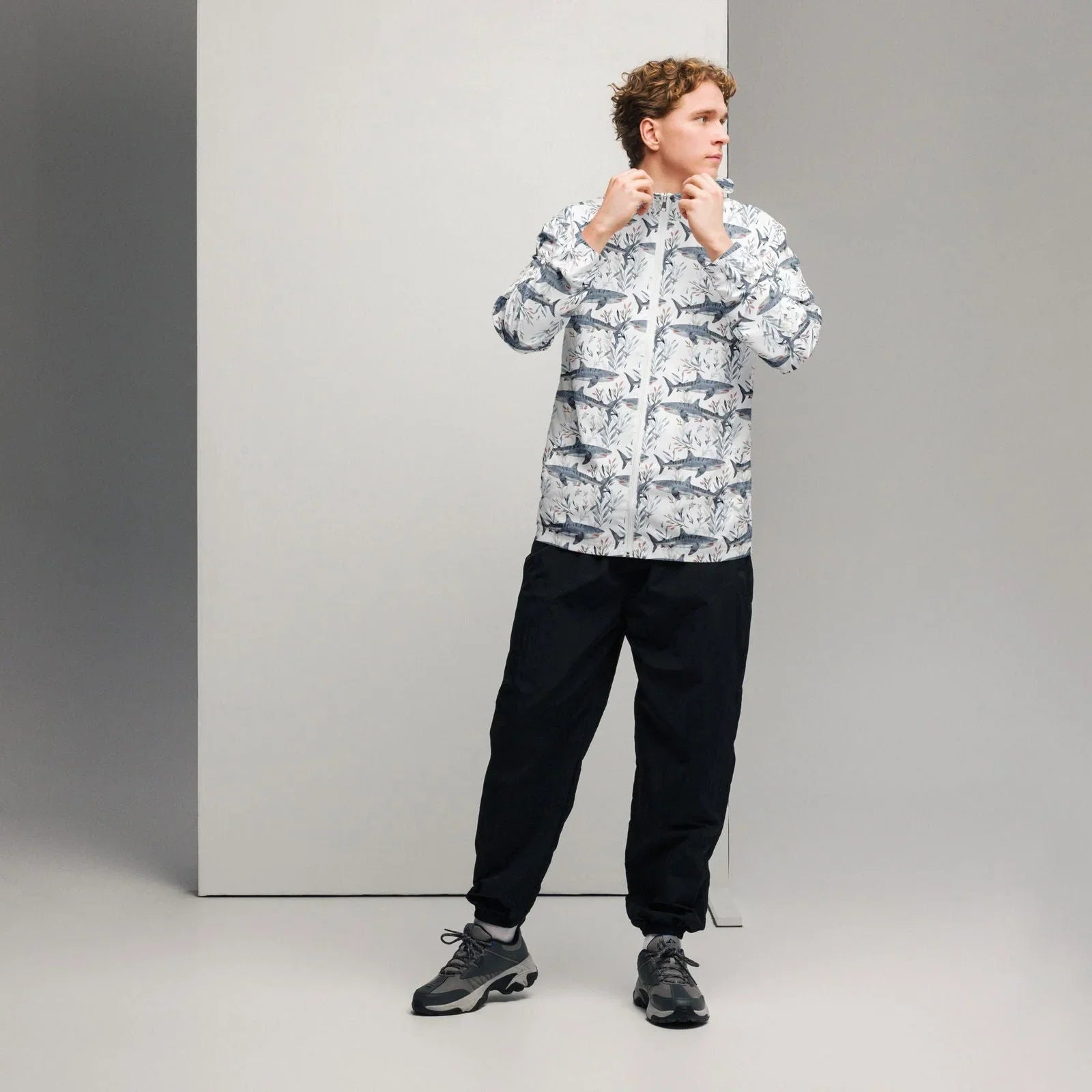 Tiger Shark Bloom Men's Windbreaker - Salinity Swimwear