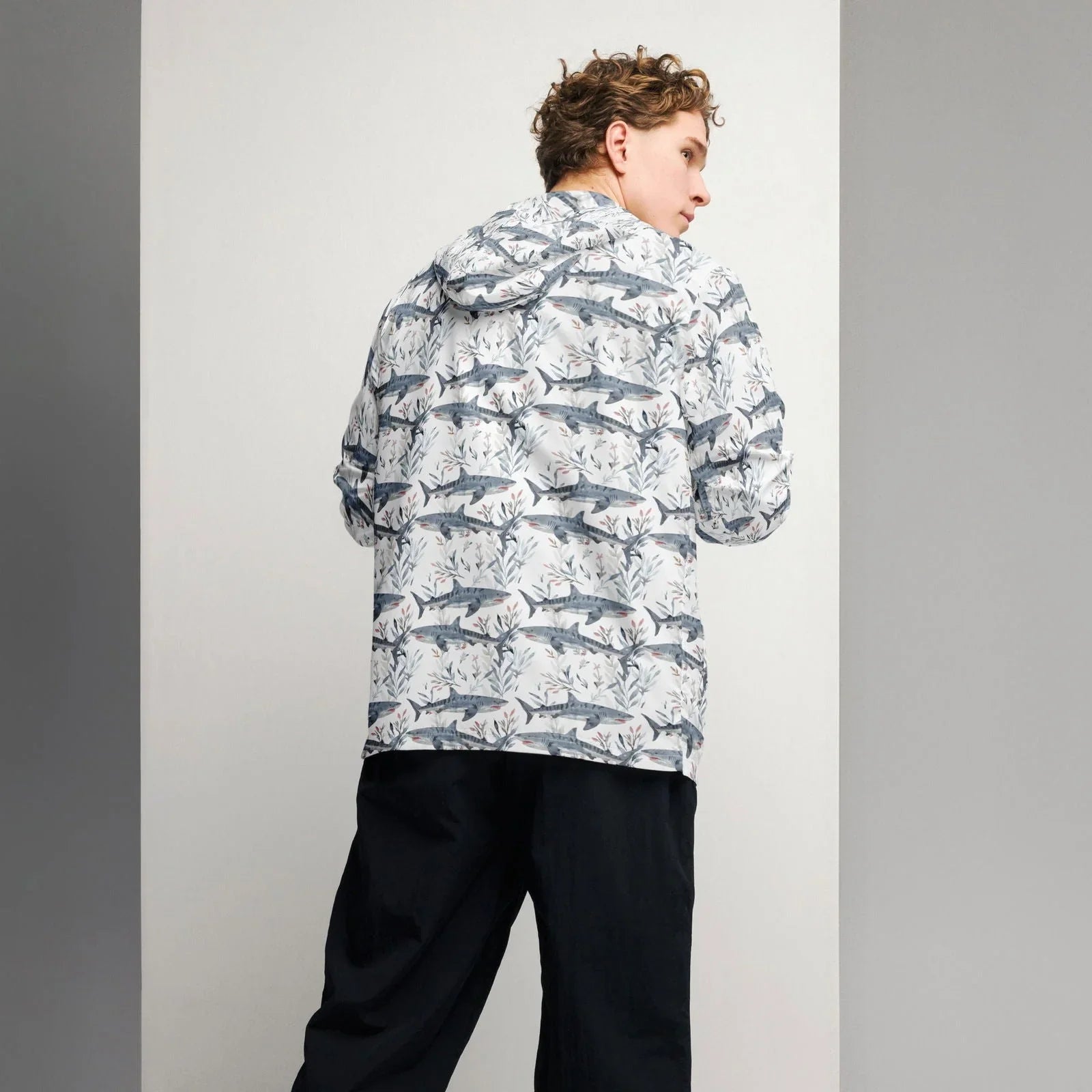 Tiger Shark Bloom Men's Windbreaker - Salinity Swimwear
