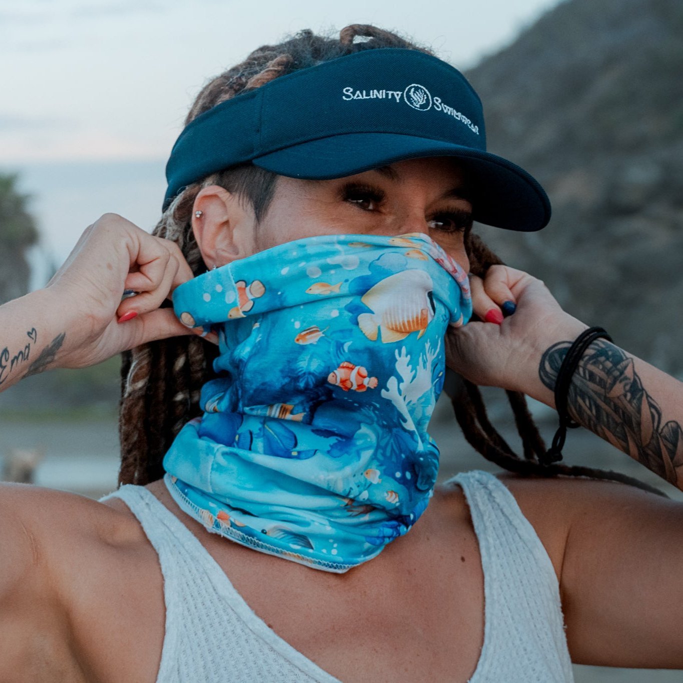 Salinity Swimwear Tropical Reef Fish Buff Buff