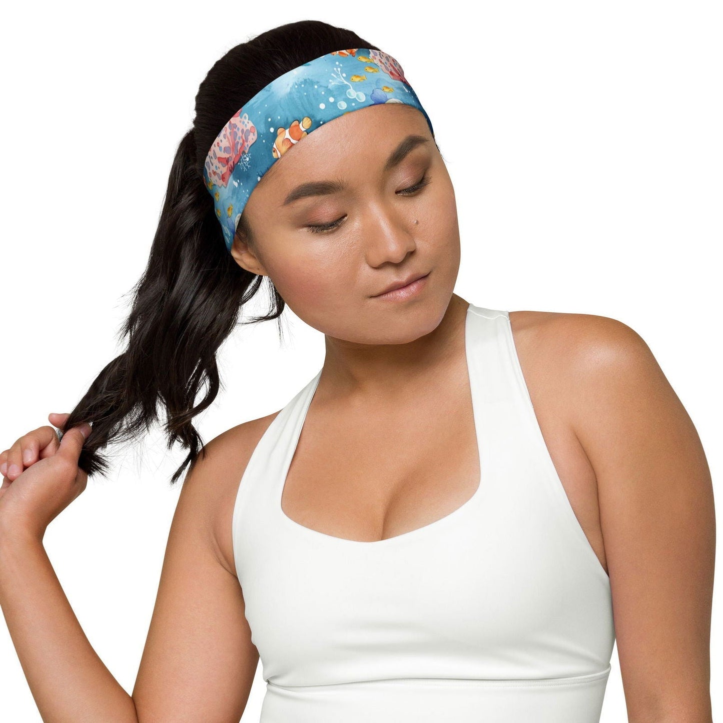 Salinity Swimwear Tropical Reef Fish Headband Headband