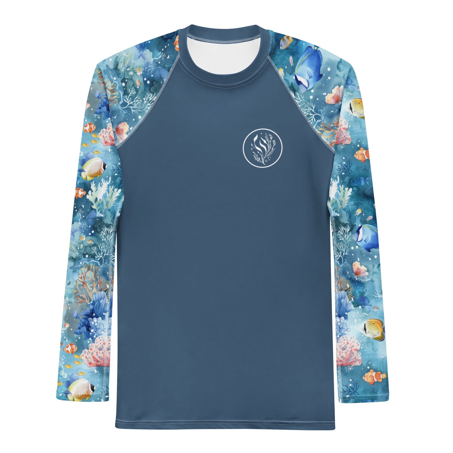 Tropical Reef Fish Men's Rash Guard - Salinity Swimwear