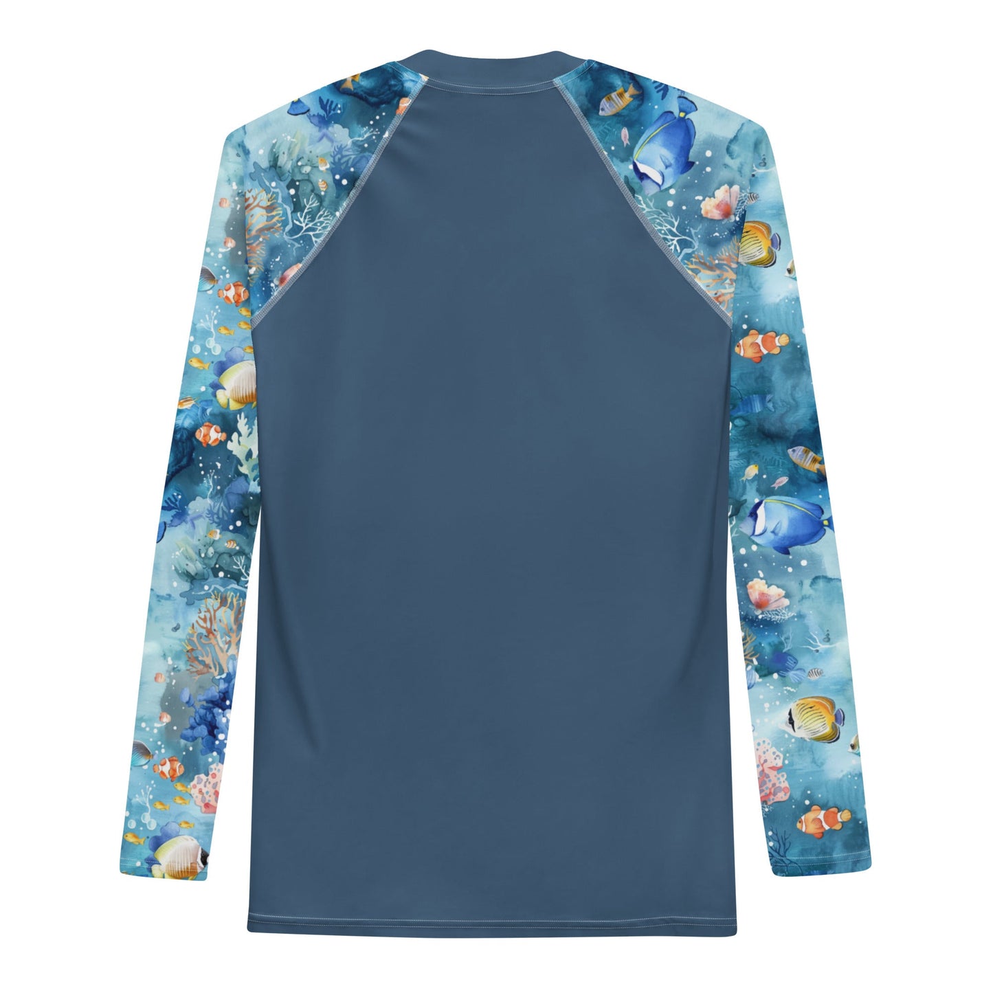 Tropical Reef Fish Men's Rash Guard - Salinity Swimwear