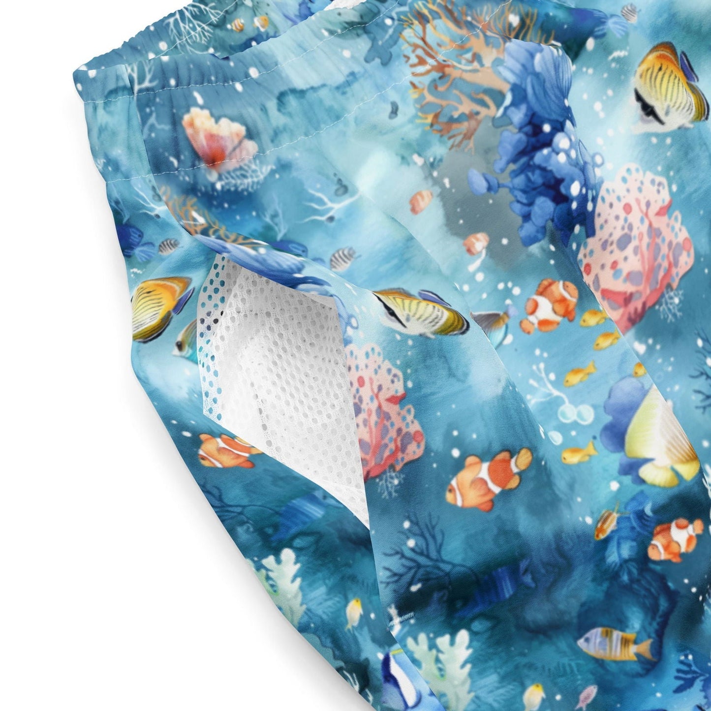 Salinity Swimwear Tropical Reef Fish Men's Swim Trunks Swim Trunks