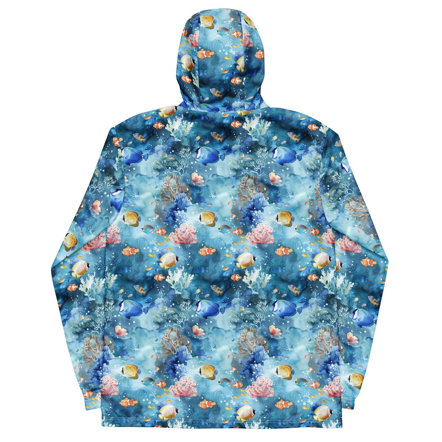 Salinity Swimwear Tropical Reef Fish Men’s windbreaker Windbreaker