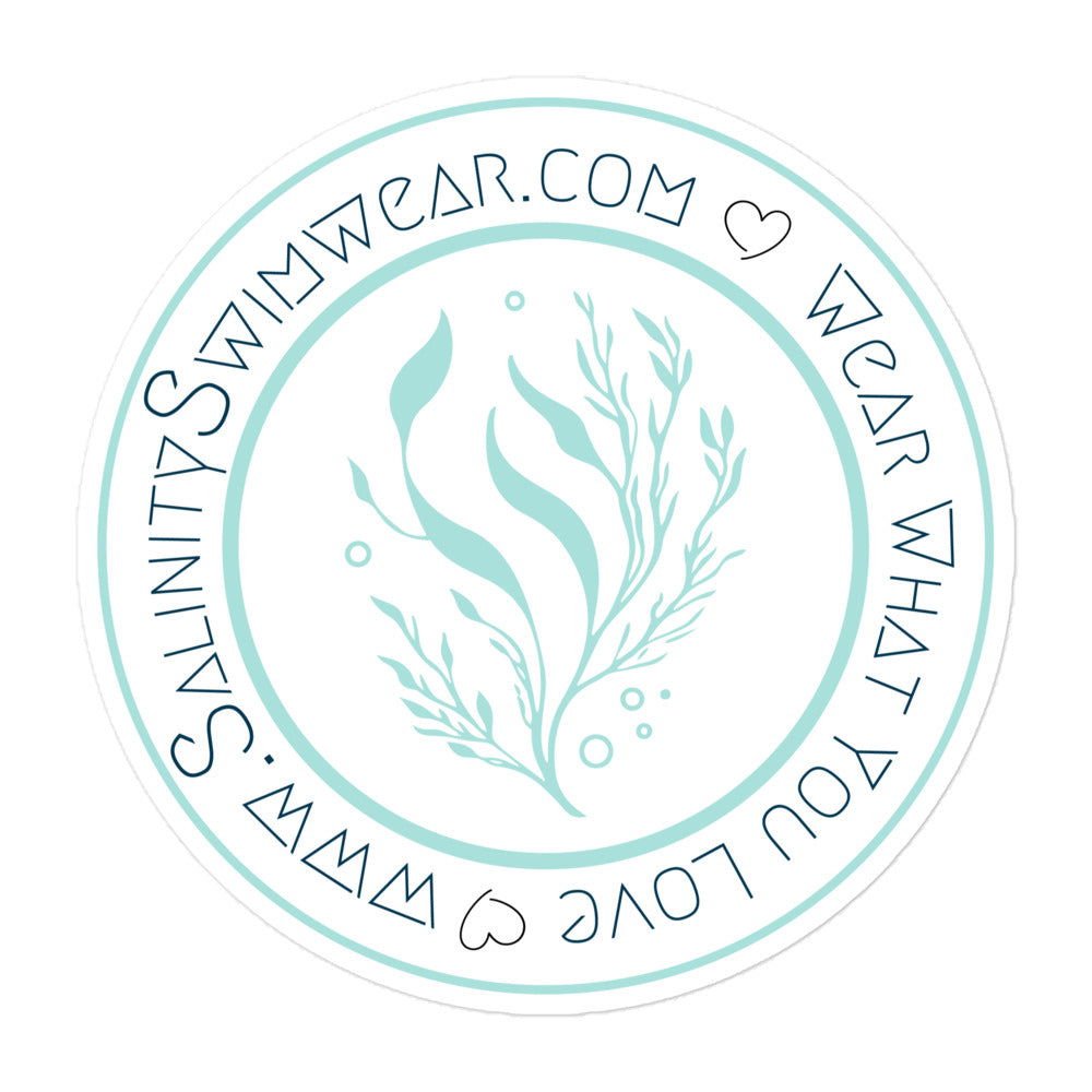 Salinity Swimwear Wear What You Love Sticker