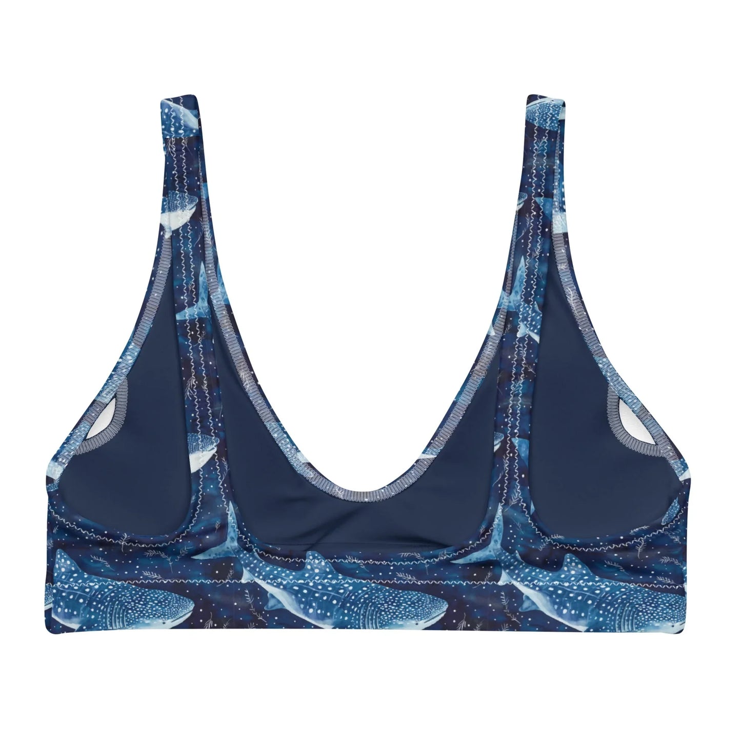 Whale Shark Dream Eco Bikini Top - Salinity Swimwear