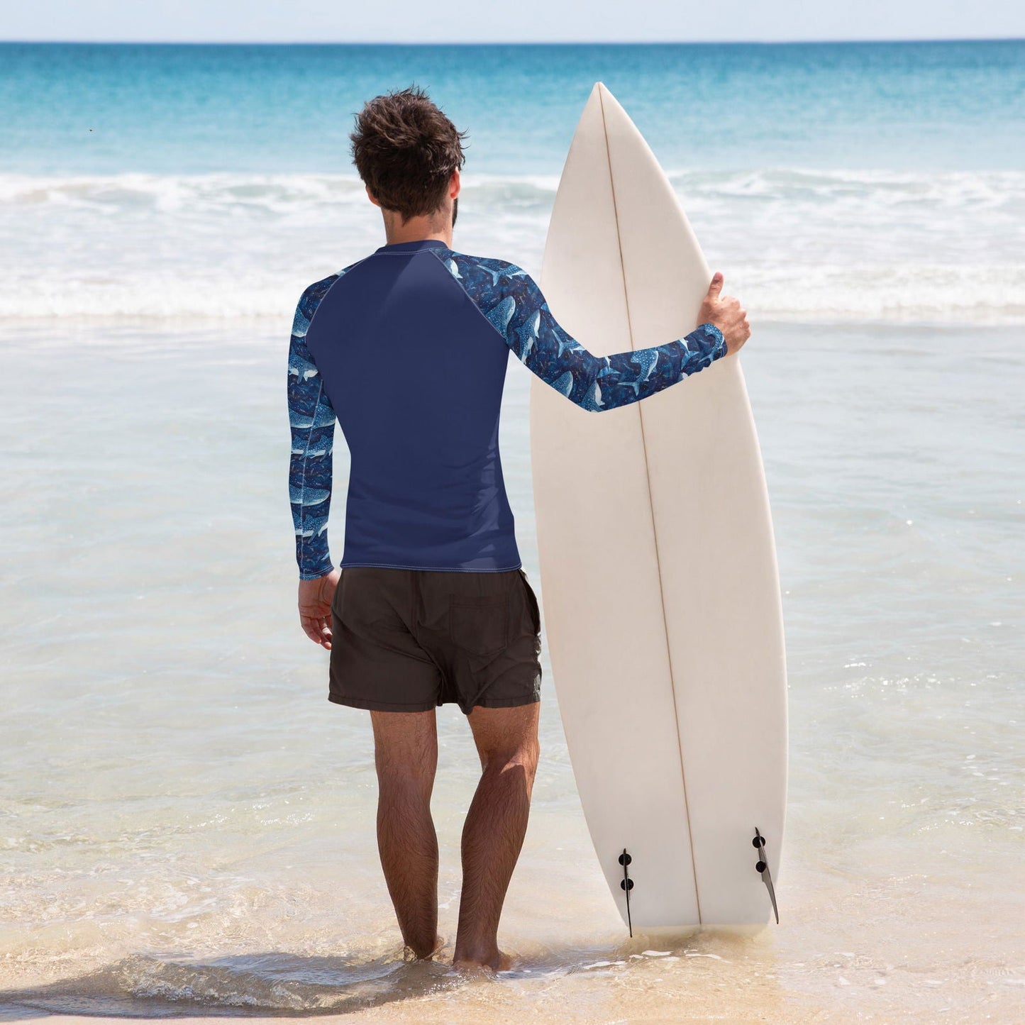 Salinity Swimwear Whale Shark Dream Men's Rash Guard Rash Guard