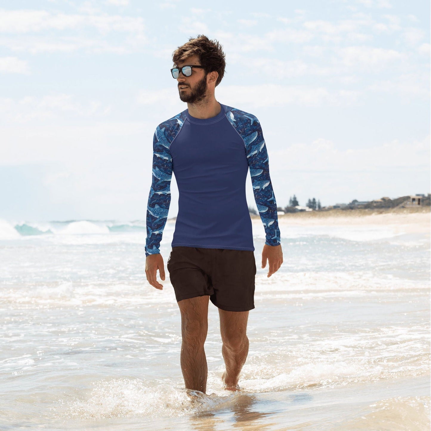 Salinity Swimwear Whale Shark Dream Men's Rash Guard Rash Guard