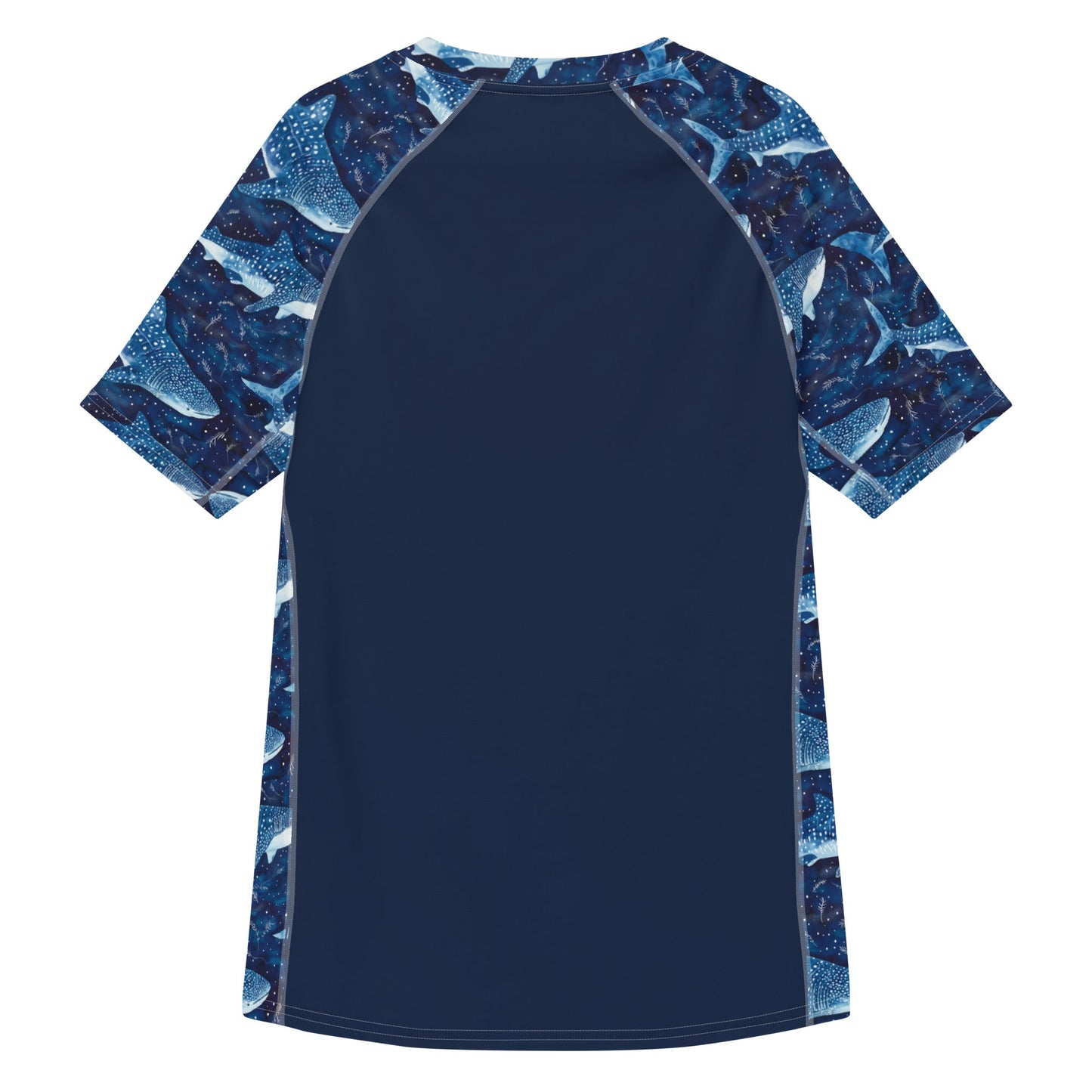 Whale Shark Dream Men’s Short Sleeve Swim Shirt - Salinity Swimwear