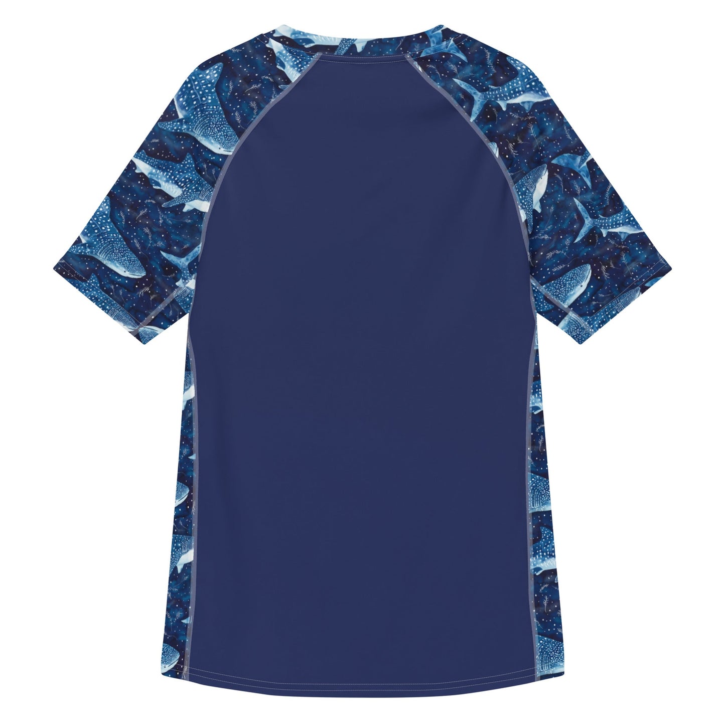 Whale Shark Dream Men’s Short Sleeve Swim Shirt - Salinity Swimwear