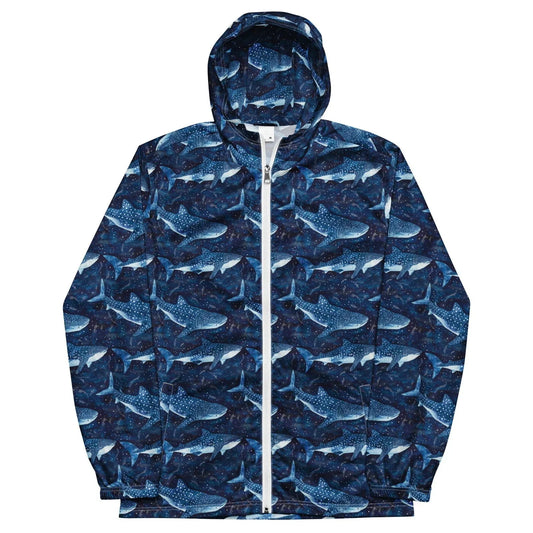 Whale Shark Dream Men’s Windbreaker - Salinity Swimwear