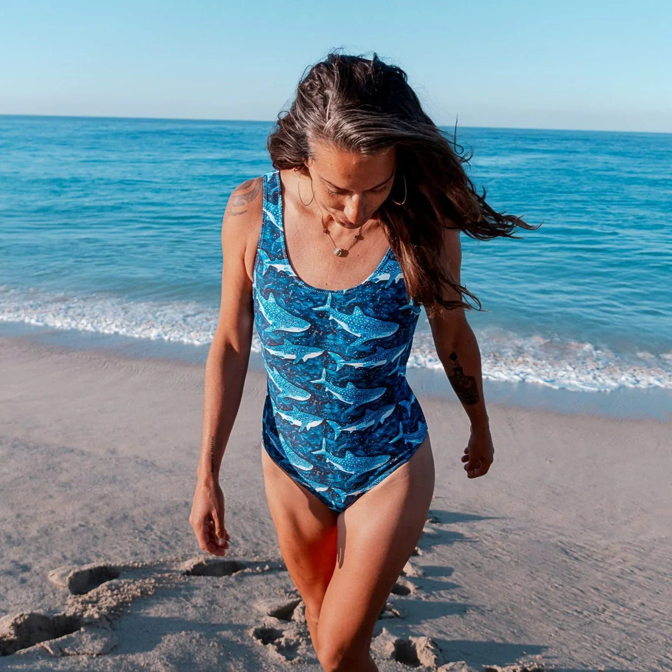 Whale Shark Dream One-Piece Swimsuit - Salinity Swimwear