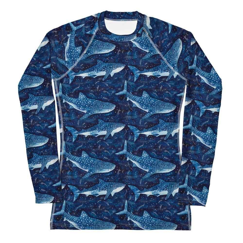 Whale Shark Dream Women's Rash Guard - Salinity Swimwear