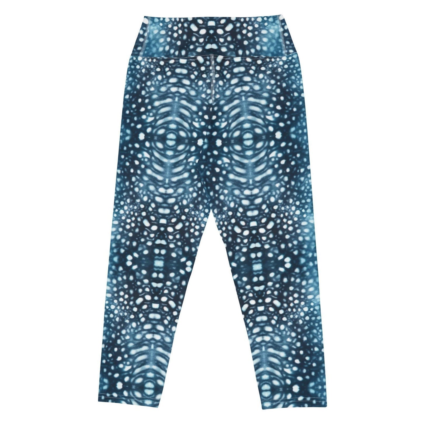 Salinity Swimwear Whale Shark Mosaic Capri Swim Leggings Capri Leggings