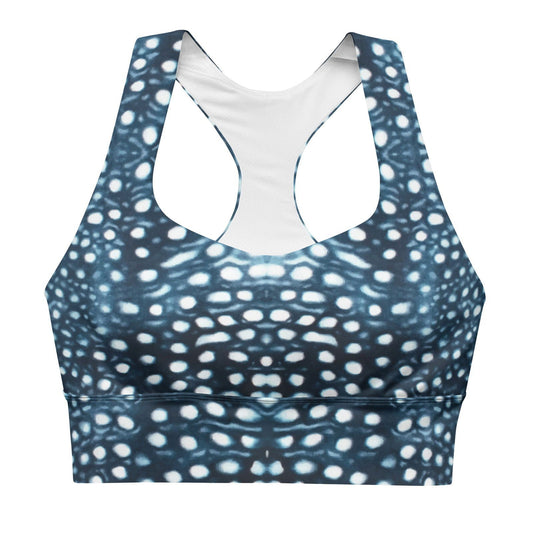 Whale Shark Mosaic Eco Sports Swim Top - Salinity Swimwear