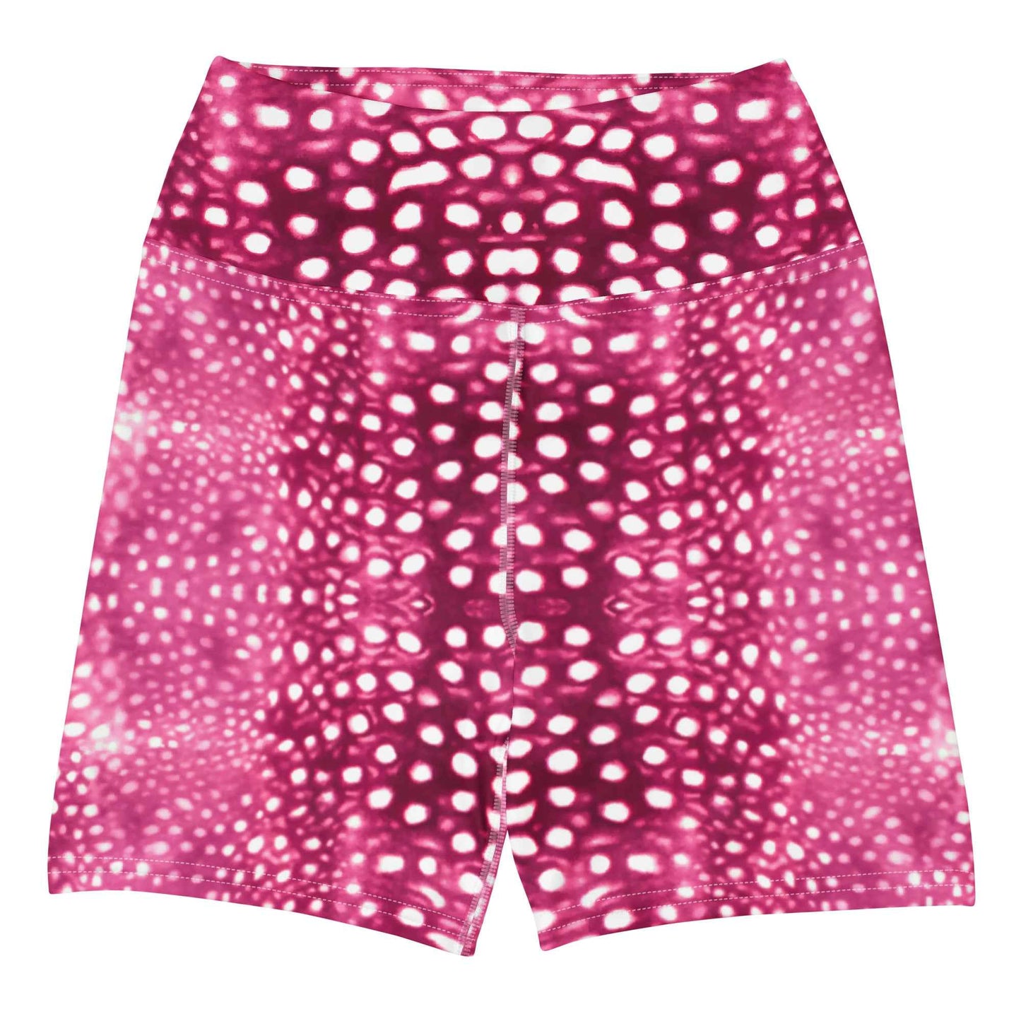 Salinity Swimwear Whale Shark Mosaic Pink 4" Inch Dive Shorts Shorts