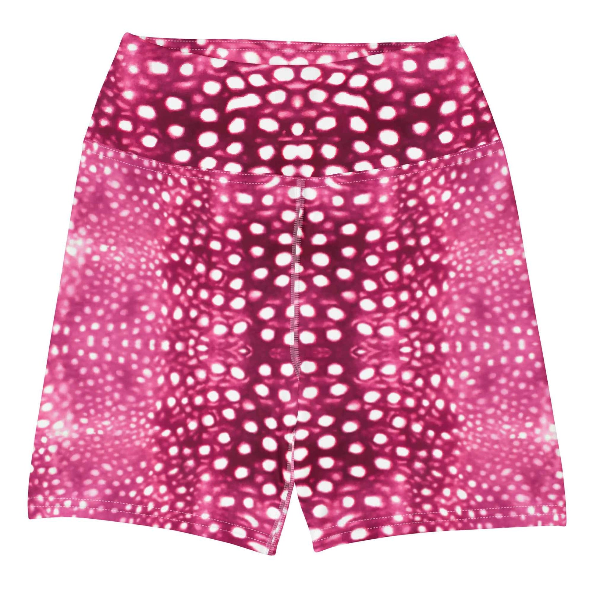 Salinity Swimwear Whale Shark Mosaic Pink 4" Inch Dive Shorts Shorts