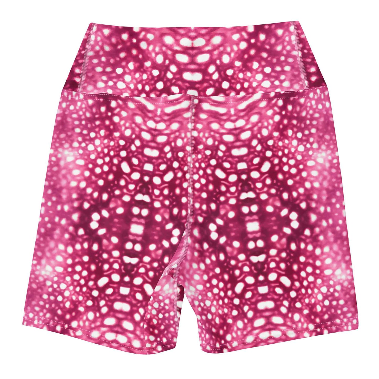 Salinity Swimwear Whale Shark Mosaic Pink 4" Inch Dive Shorts Shorts