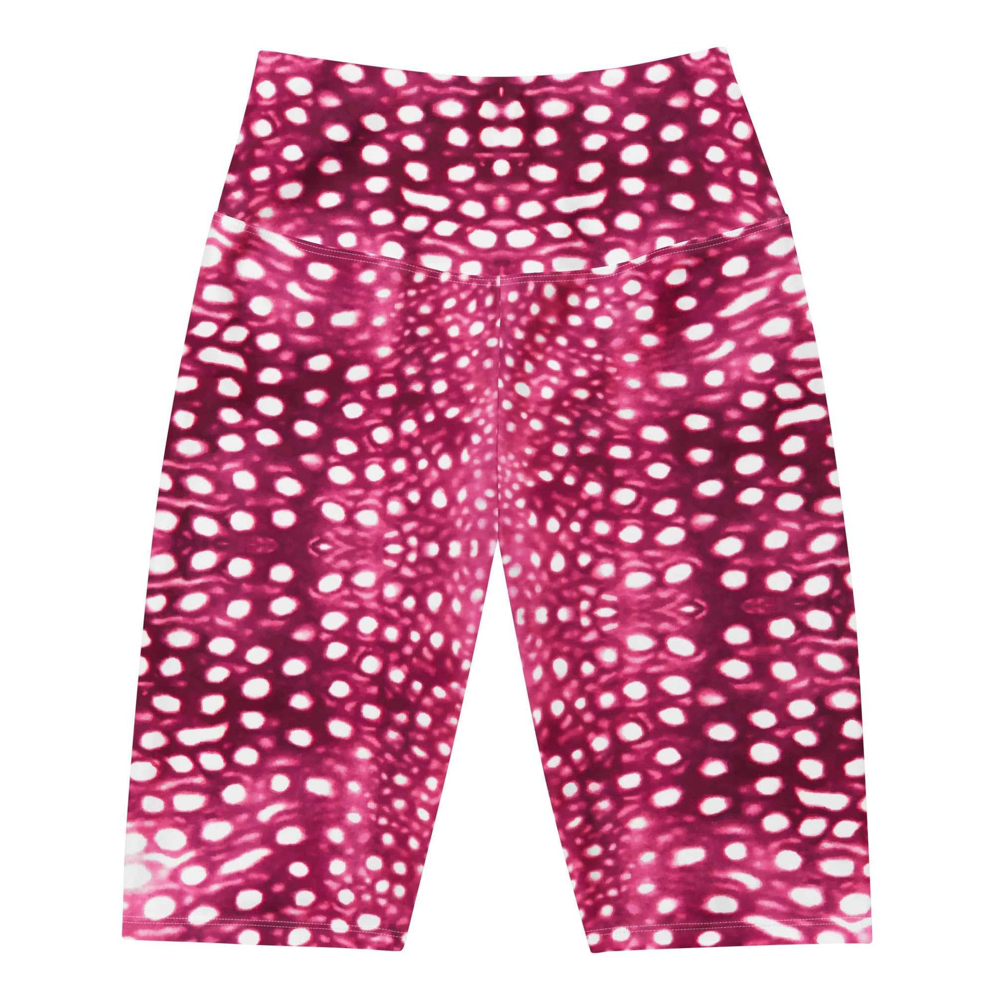 Salinity Swimwear Whale Shark Mosaic Pink 8" Inch Dive Shorts Shorts