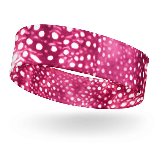 Salinity Swimwear Whale Shark Mosaic Pink Headband Headband