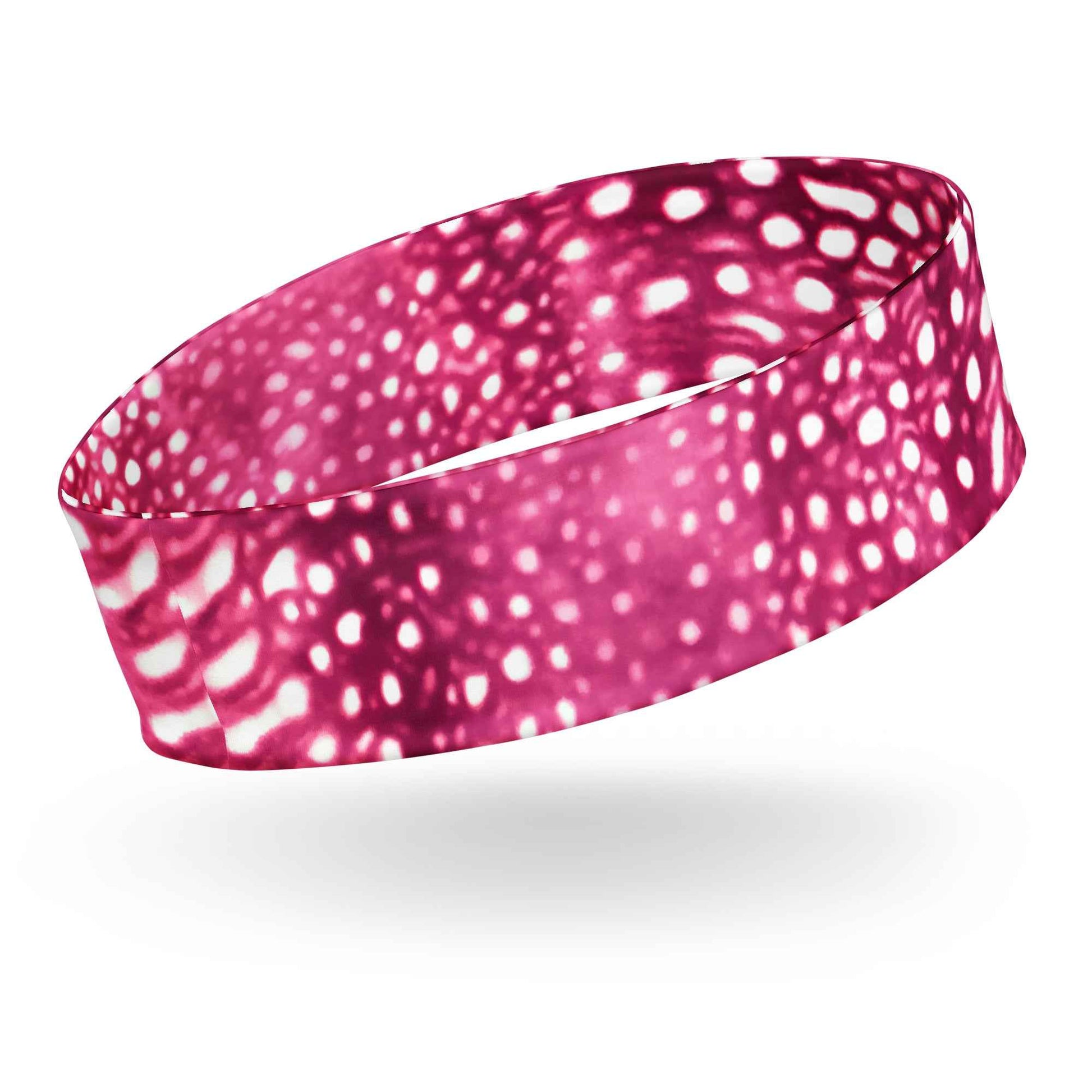 Salinity Swimwear Whale Shark Mosaic Pink Headband Headband
