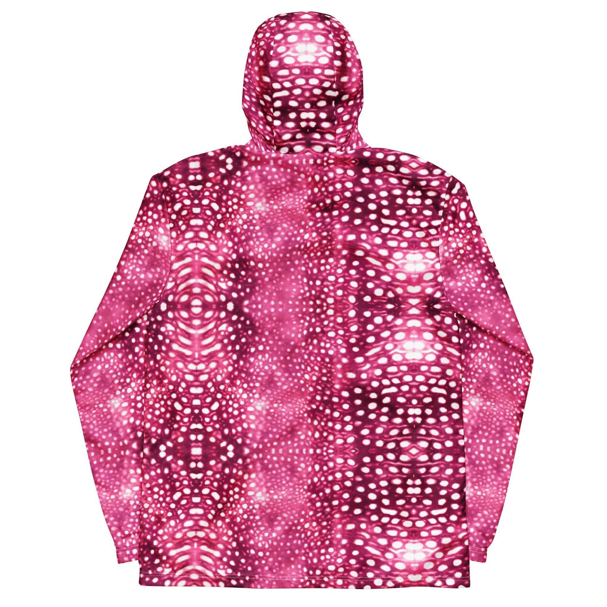Salinity Swimwear Whale Shark Mosaic Pink Men’s Windbreaker Windbreaker