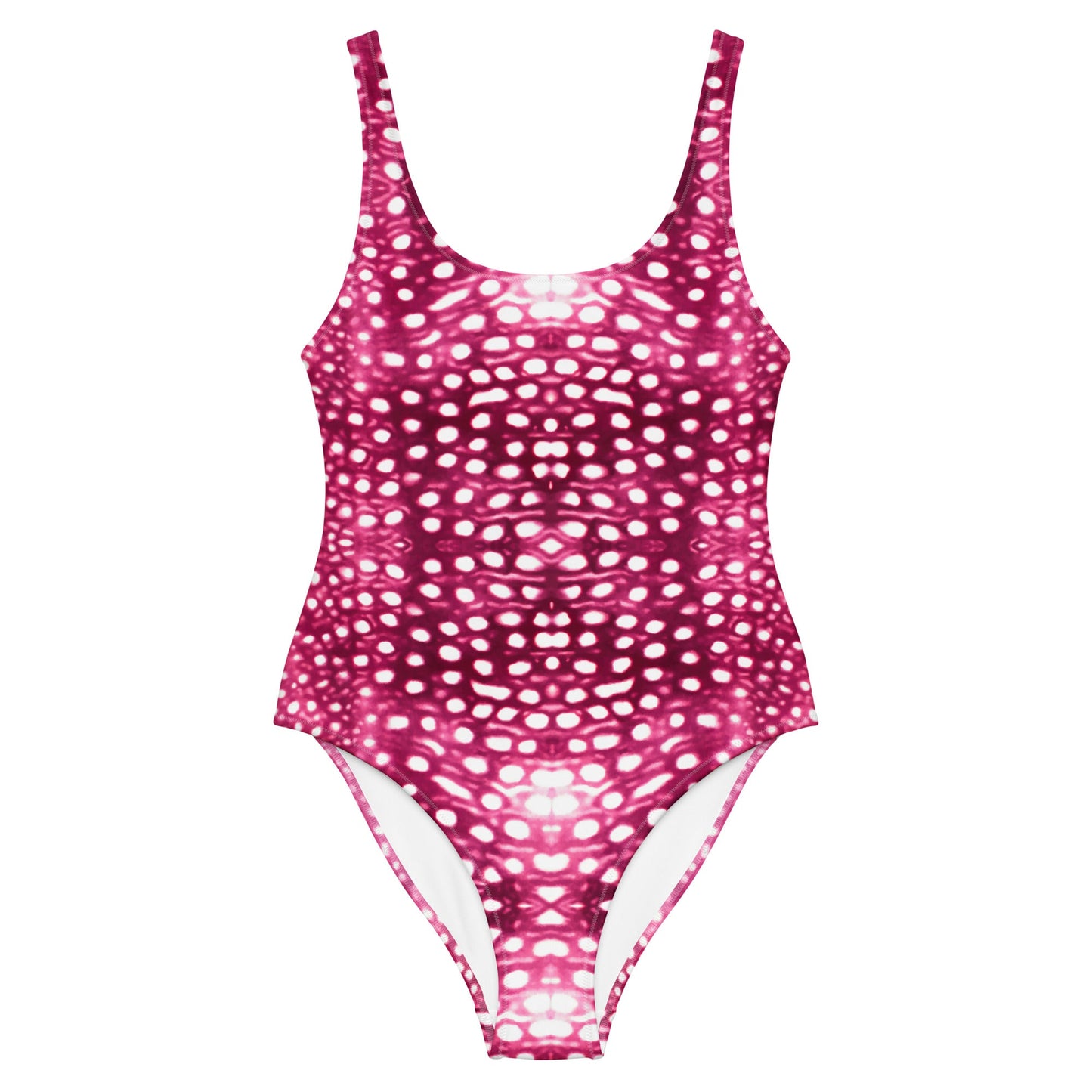 Salinity Swimwear Whale Shark Mosaic Pink One - Piece Swimsuit One - Piece Swimsuit