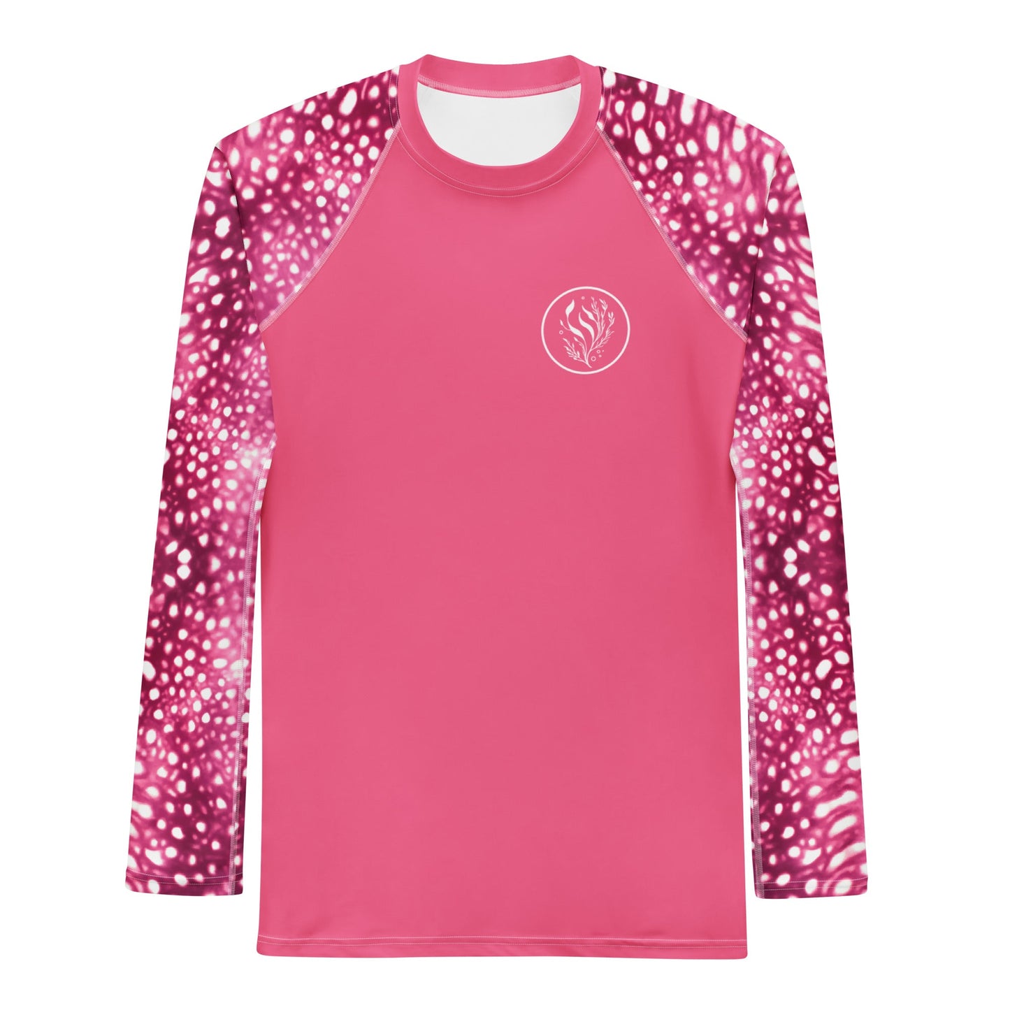 Salinity Swimwear Whale Shark Mosaic Pink W Men's Rash Guard Rash Guard