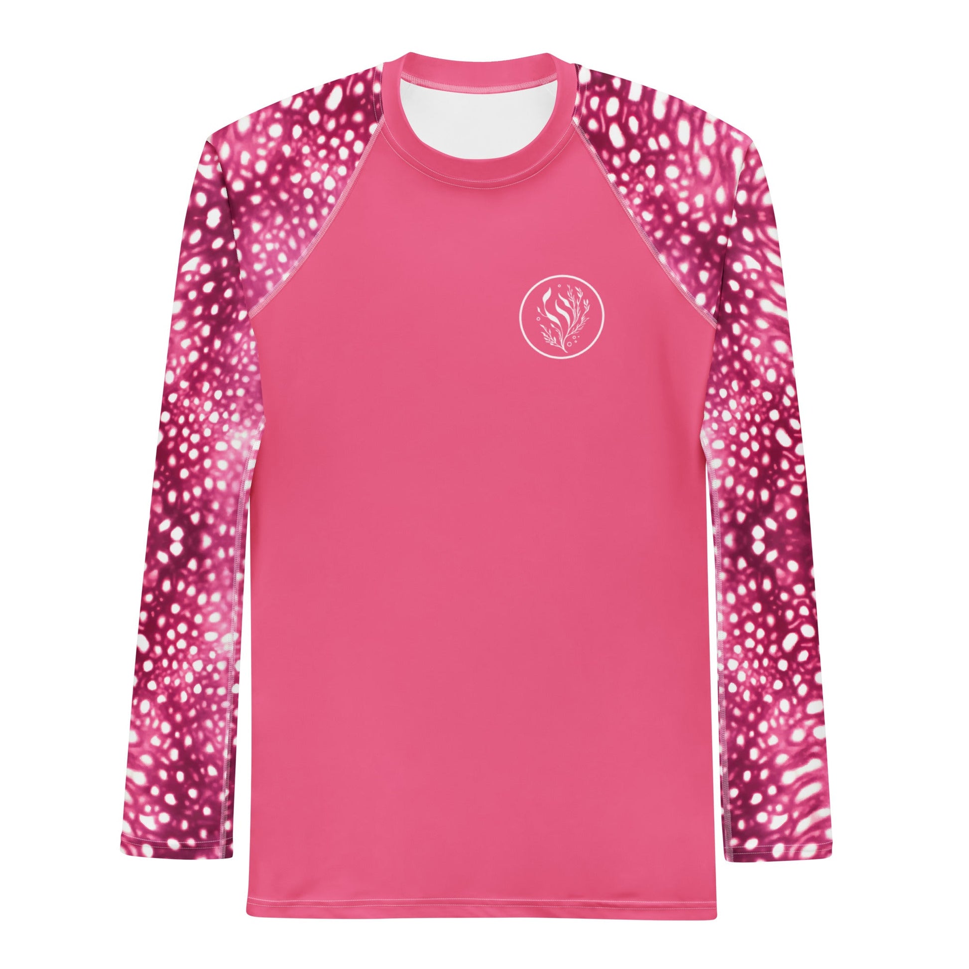 Salinity Swimwear Whale Shark Mosaic Pink W Men's Rash Guard Rash Guard