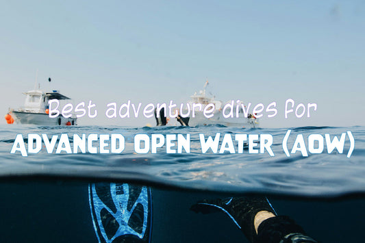 Best adventure dives for Advanced Open Water (AOW)