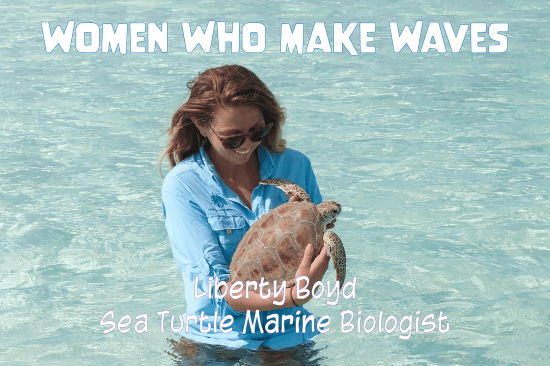 Women Who Make Waves: Liberty Boyd, Sea Turtle Marine Biologist - Salinity Swimwear