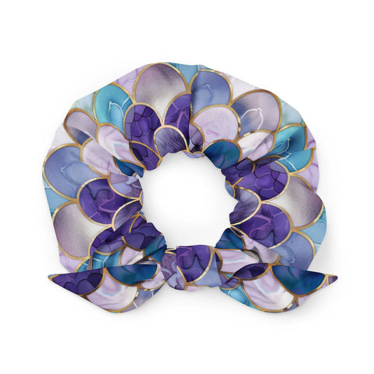 Amethyst Ocean Mermaid Eco-Scrunchie - Salinity Swimwear