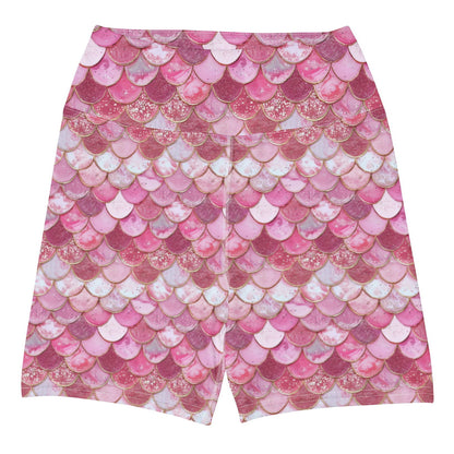 Pink Pearl Mermaid 4" Inch Dive Shorts - Salinity Swimwear - Shorts   - #tag1# - #tag2# - #tag3# - #tag4#