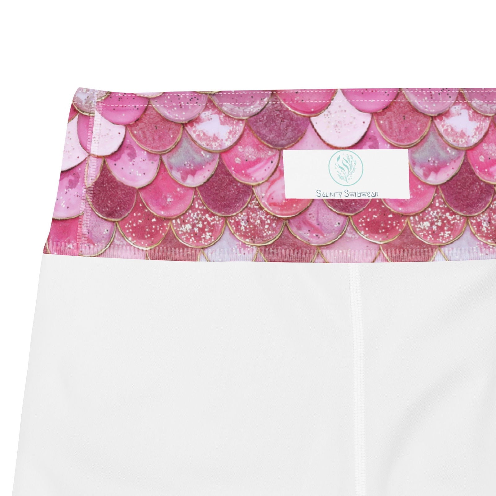 Pink Pearl Mermaid 4" Inch Dive Shorts - Salinity Swimwear -    - #tag1# - #tag2# - #tag3# - #tag4#