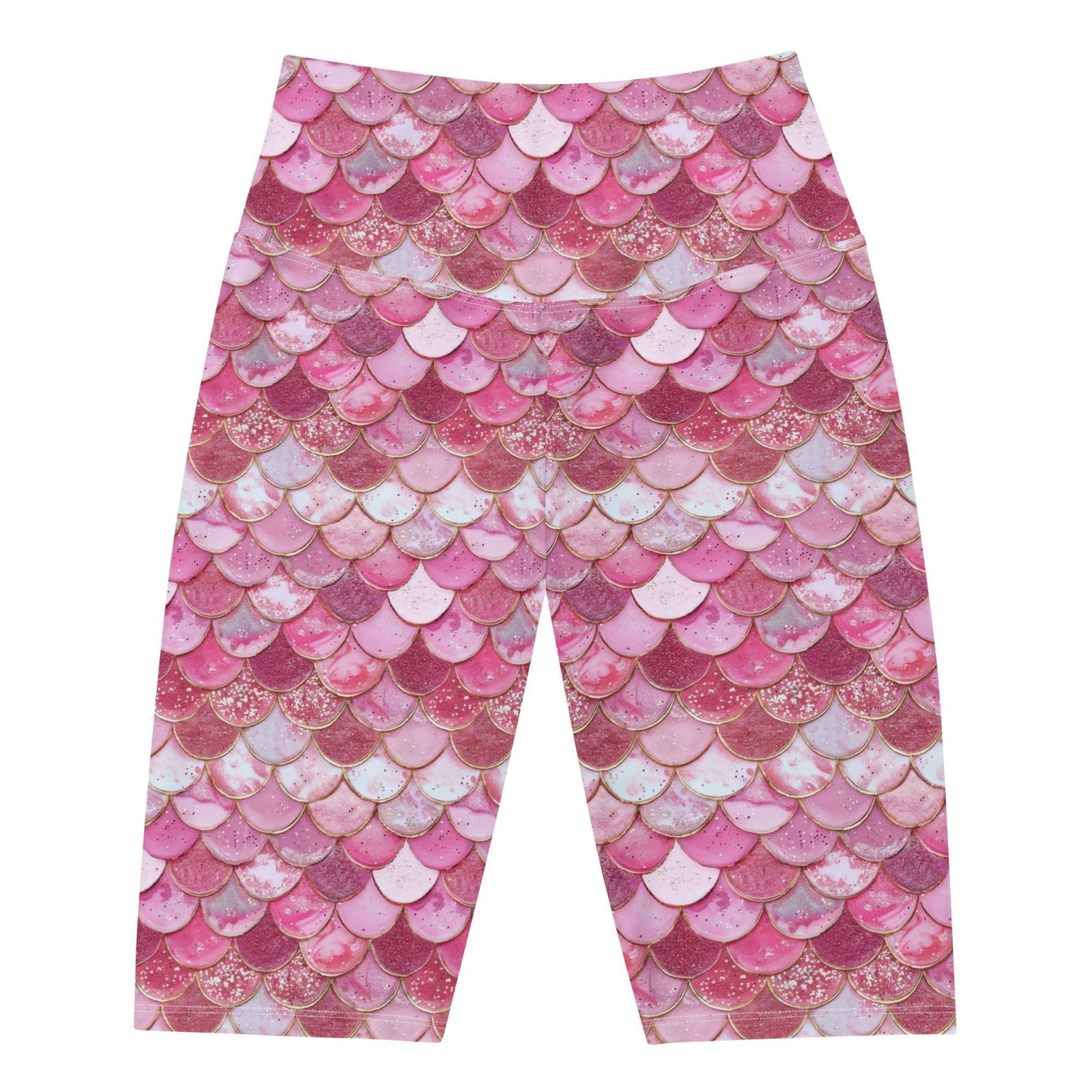 Pink Pearl Mermaid 8" Inch Dive Shorts - Salinity Swimwear - Shorts   - #tag1# - #tag2# - #tag3# - #tag4#