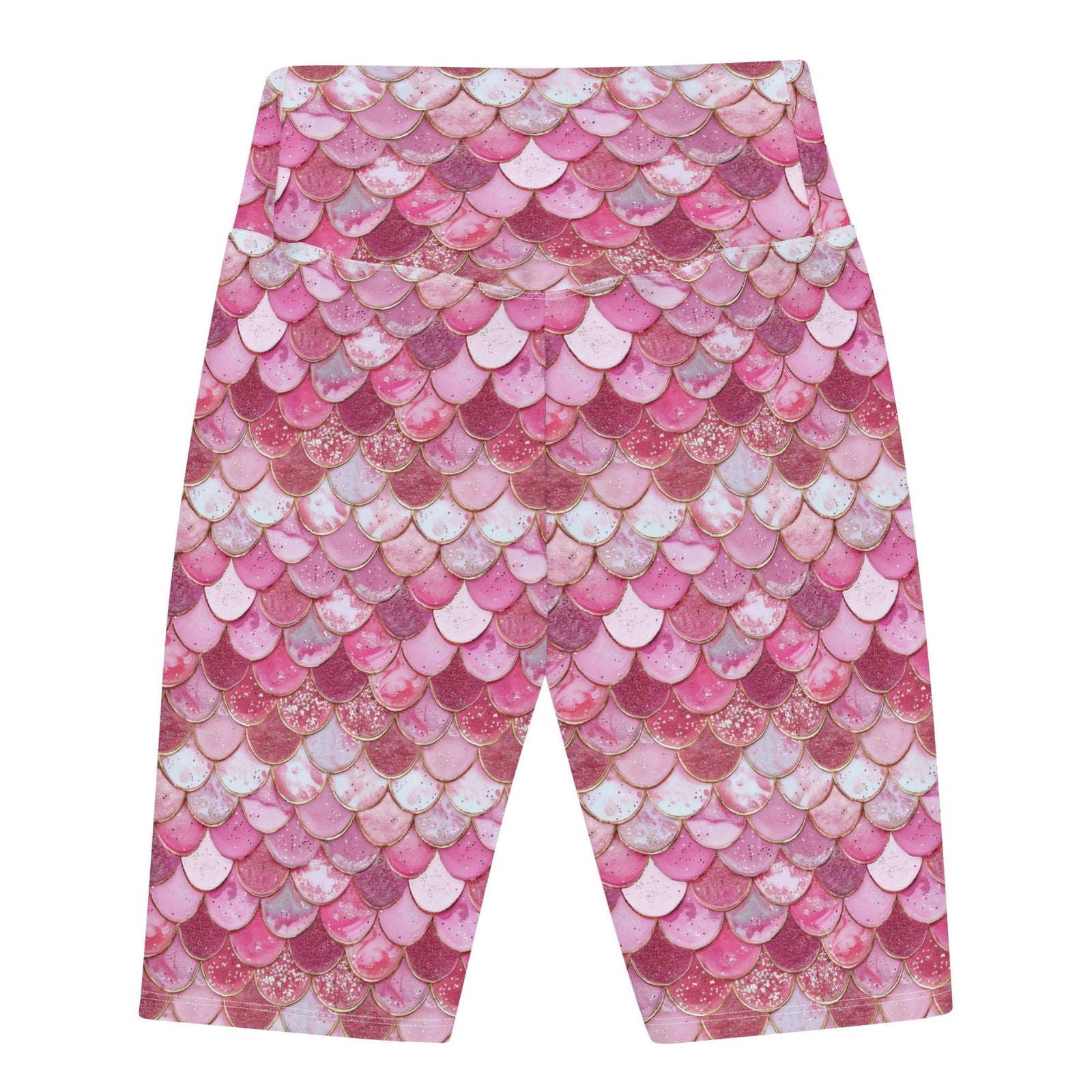 Pink Pearl Mermaid 8" Inch Dive Shorts - Salinity Swimwear -    - #tag1# - #tag2# - #tag3# - #tag4#