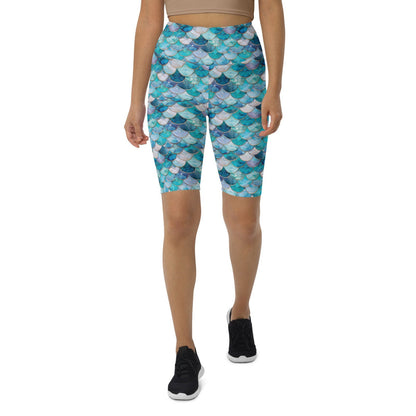 Blue Lagoon Mermaid 8" Inch Dive Shorts - Salinity Swimwear -    - #tag1#