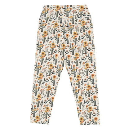 Cactus Sunflower Capri Swim Leggings - Salinity Swimwear