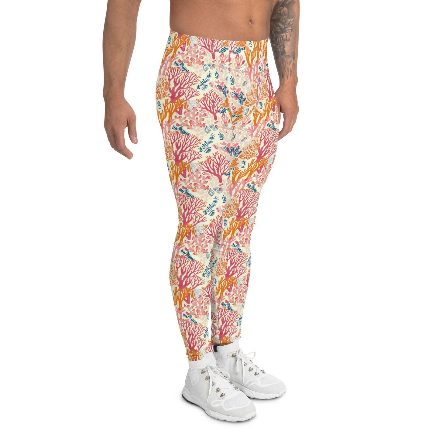 Coral Garden Men's Dive Leggings - Salinity Swimwear -    - #tag1#