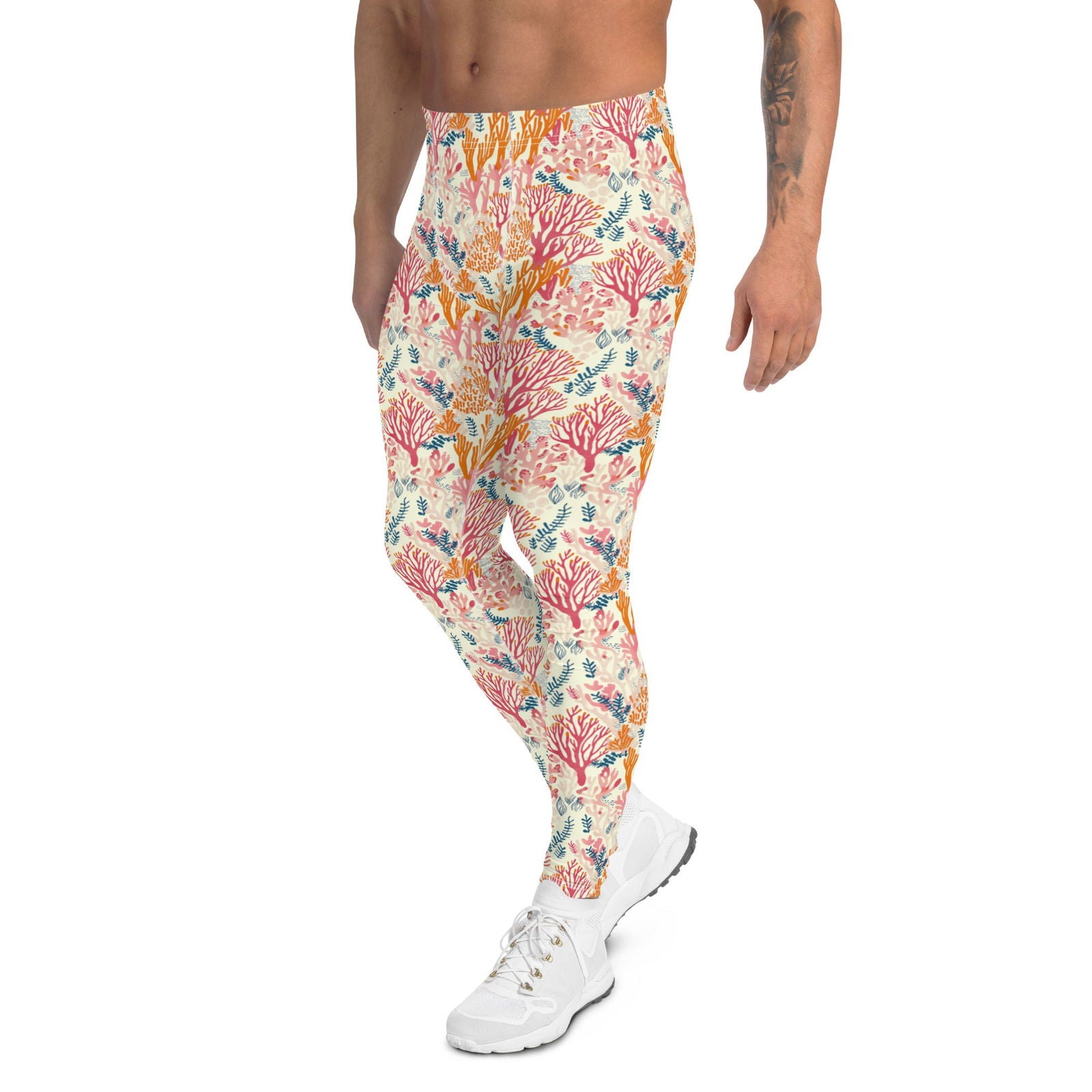 Coral Garden Men's Dive Leggings - Salinity Swimwear -    - #tag1#