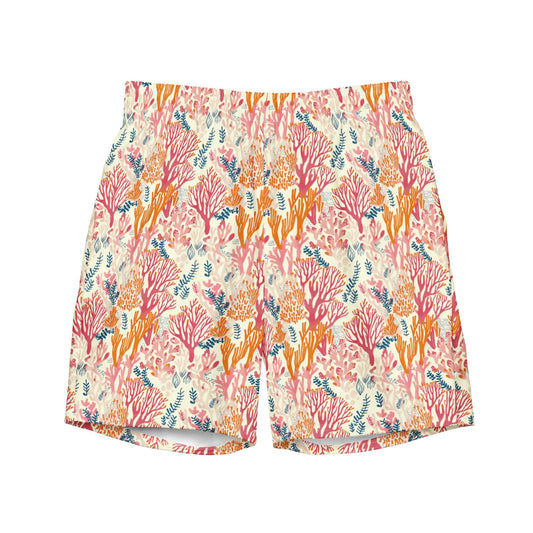 Coral Garden Men's Swim Trunks - Salinity Swimwear - Swim Trunks   - #tag1#