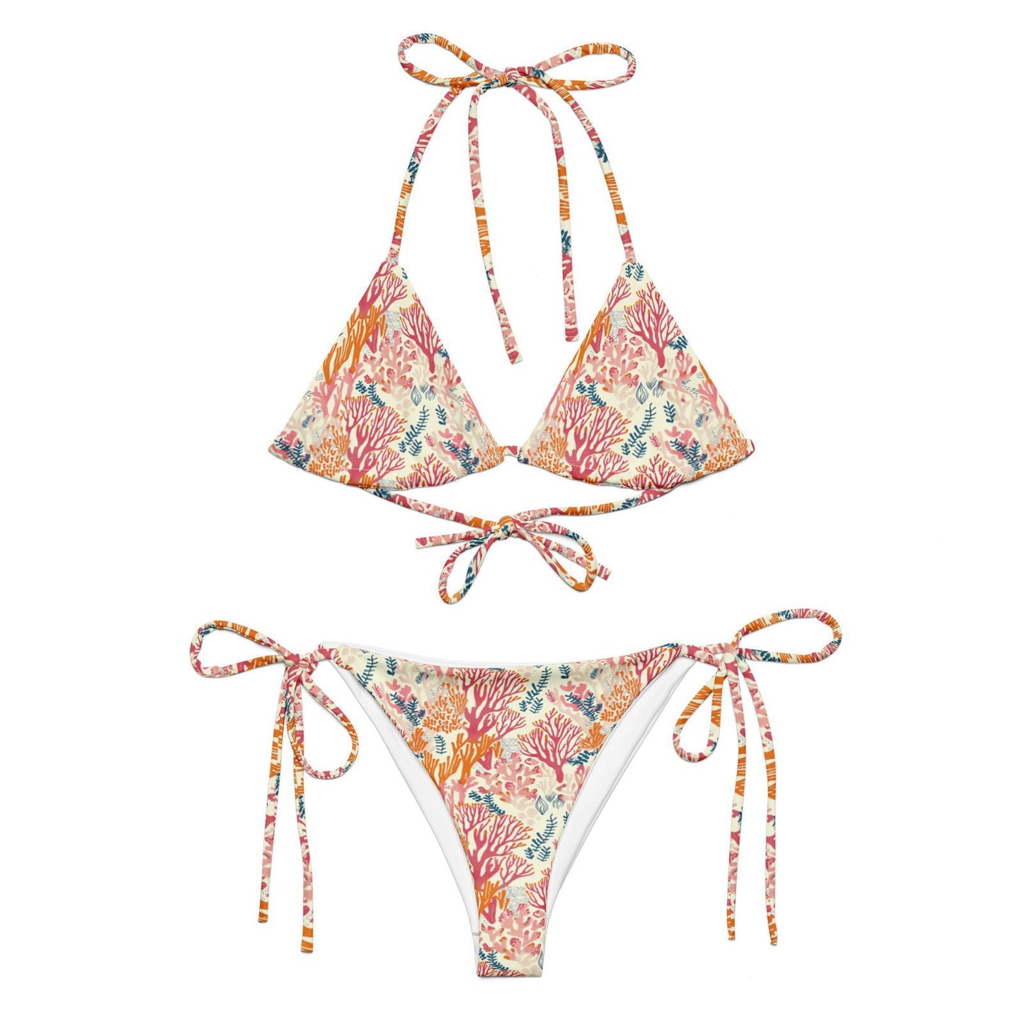 Coral Reef Eco String Bikini Set - Salinity Swimwear