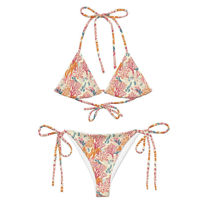 Coral Reef Eco String Bikini Set - Salinity Swimwear