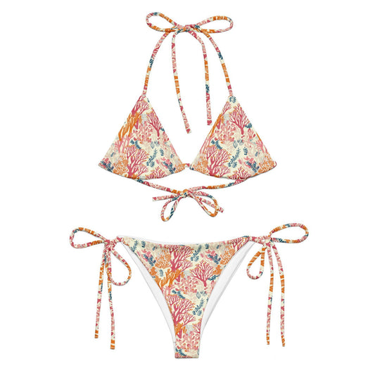 Coral Reef Eco String Bikini Set - Salinity Swimwear