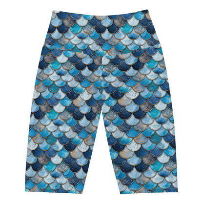 Deep Sea Sapphire Siren 8" Inch Shorts - Salinity Swimwear - Shorts   - #tag1#