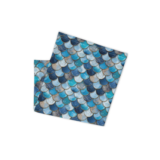 Deep Sea Sapphire Siren Buff - Salinity Swimwear